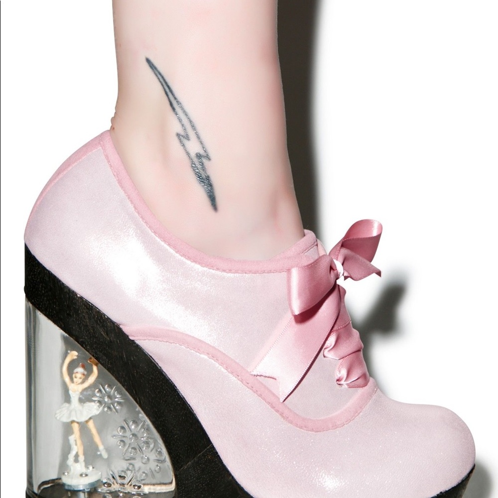 BNIB Irregular Choice Balletina Wedges 9